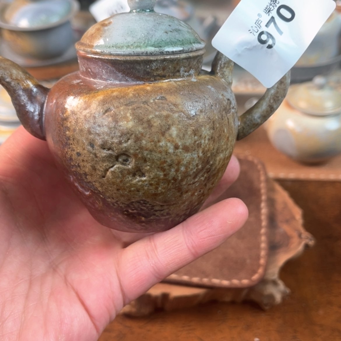 【闪购商品】沁庐柴窑古法柴烧手工茶具