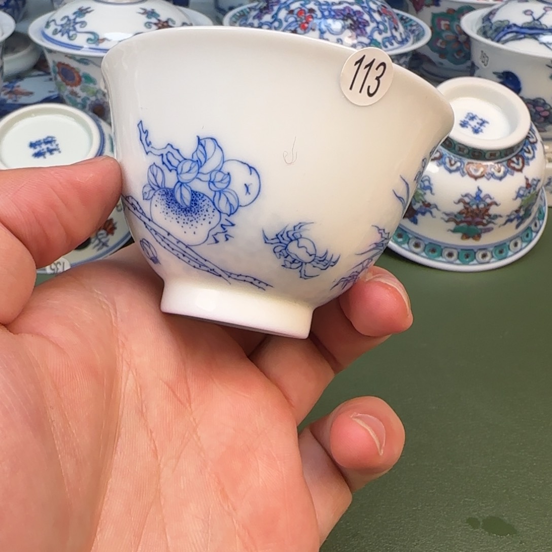 彦祖纯手工手绘茶具113