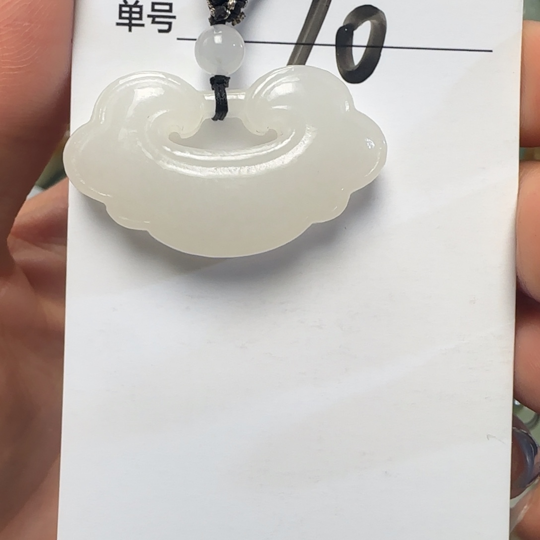 和田玉未镶嵌挂件10