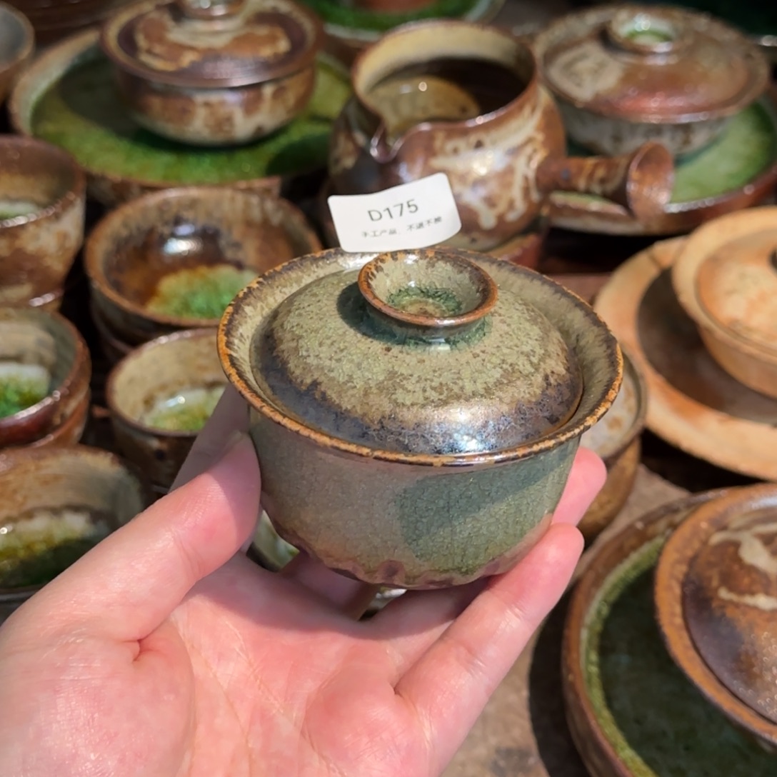 D175破碎感泥料非柴烧跑单禁拍