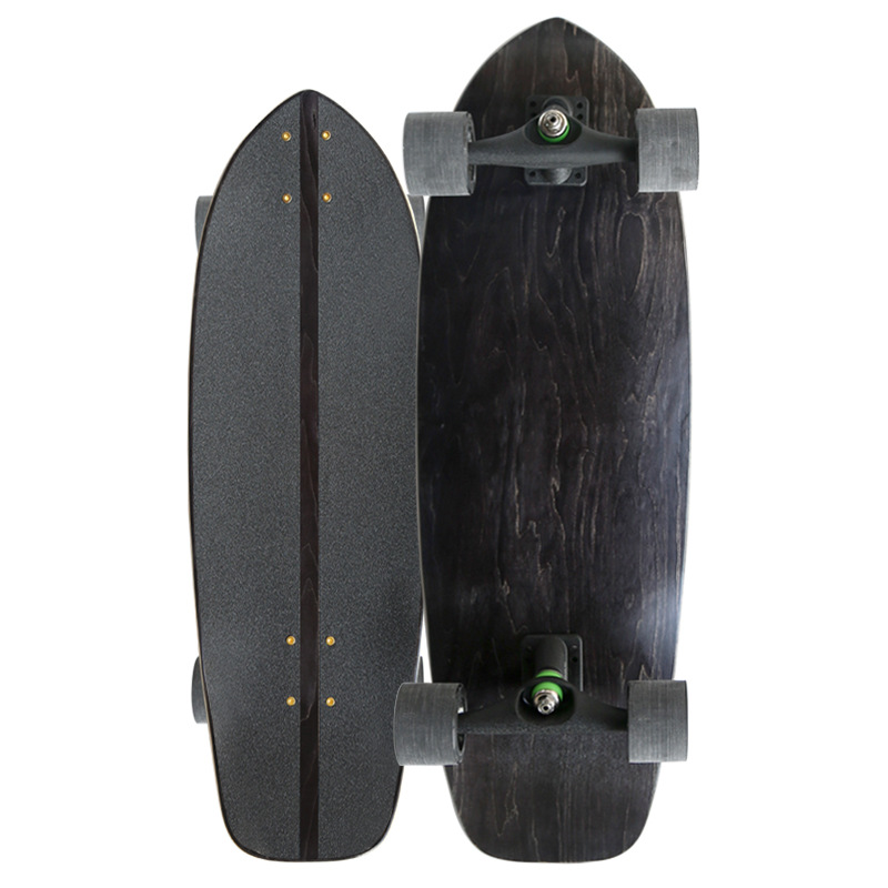 Land Carver 2代黑武士陆地冲浪板滑板 深脚窝32英寸冲浪训练