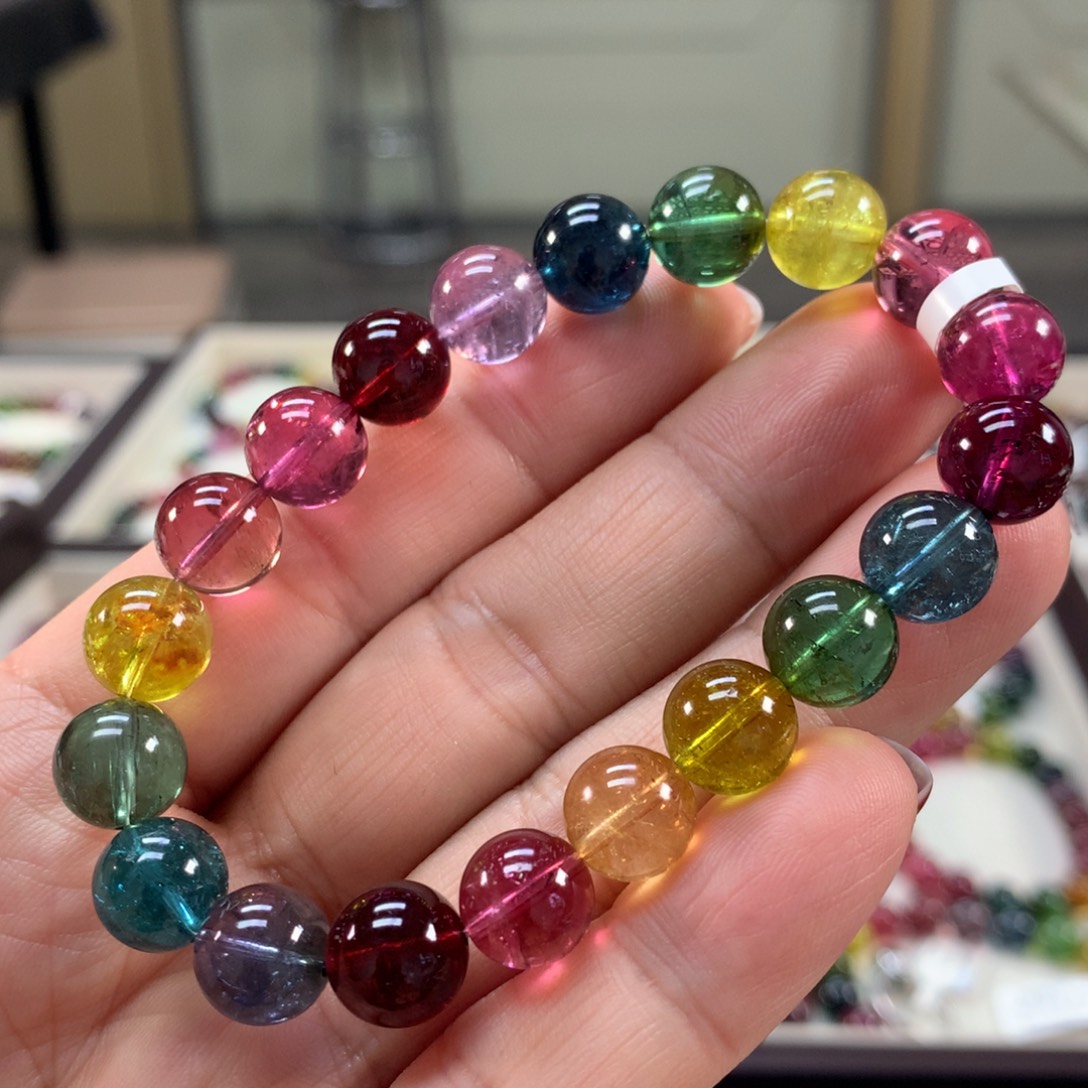 手链碧玺未镶嵌9.9左右