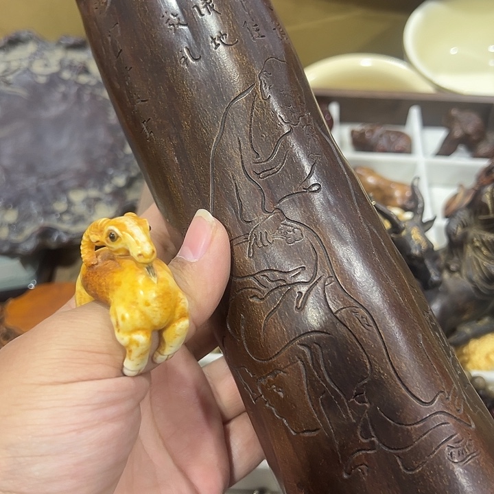 冬***至香榧木木中古回流好物