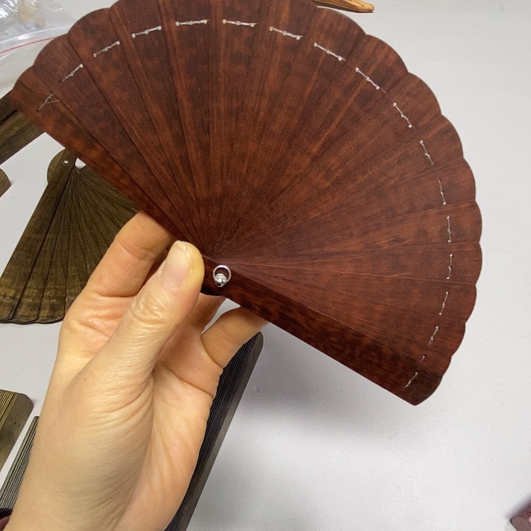 楠木?****?蛇纹木10折扇