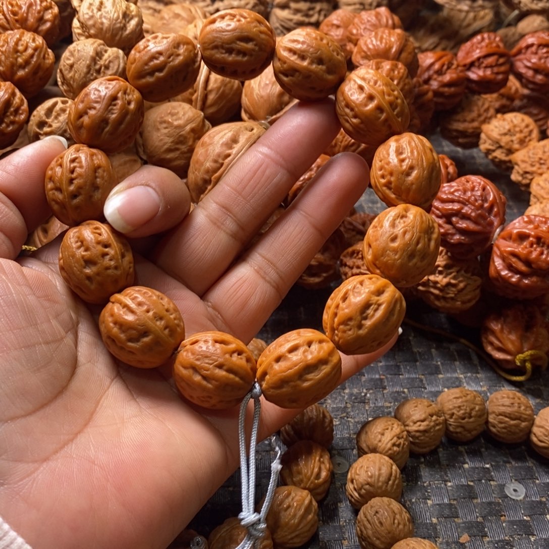 鉄***男吊坠文玩核桃小枣