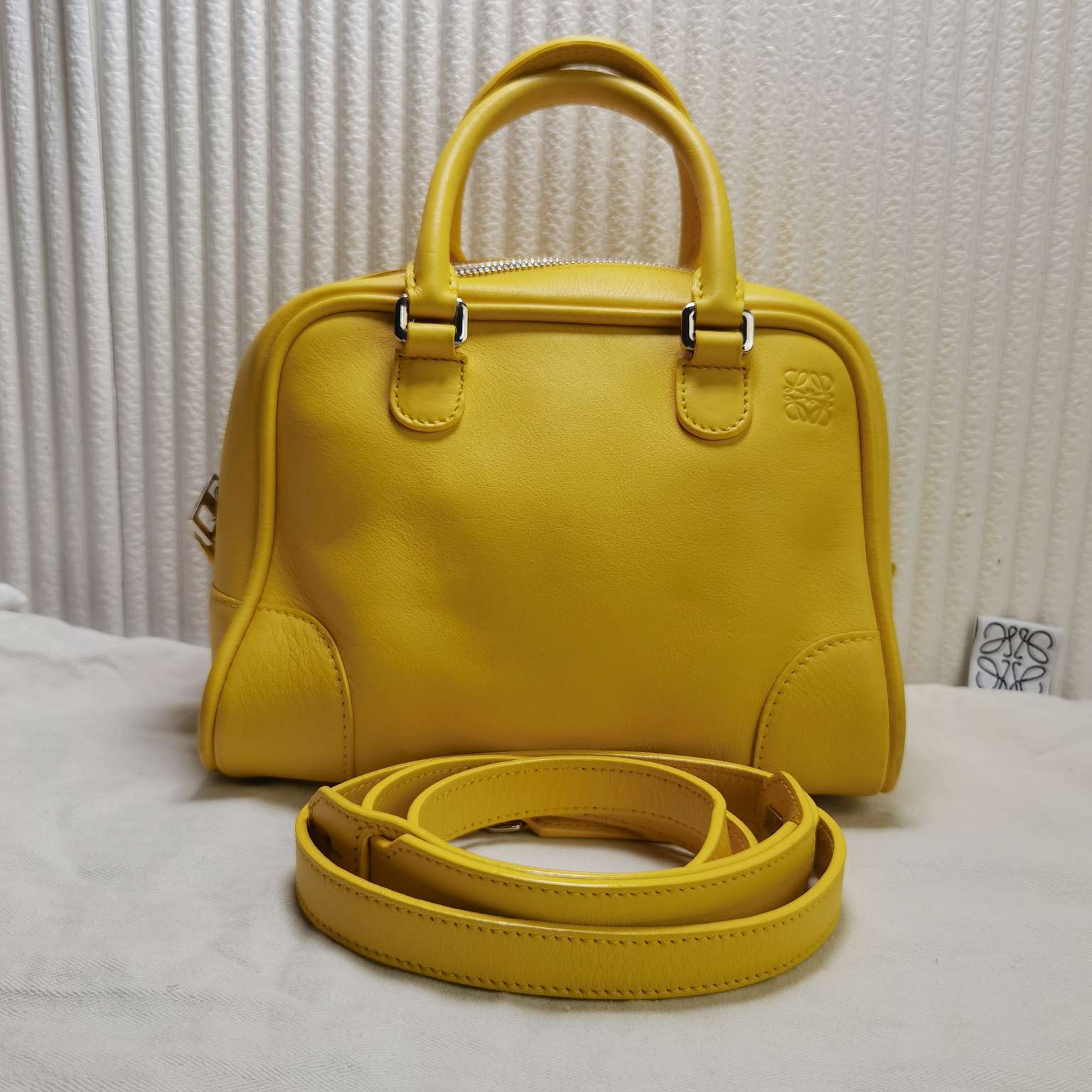 95新 LOEWE/罗意威 女士amazon波士顿斜挎包手提包单肩包二奢包