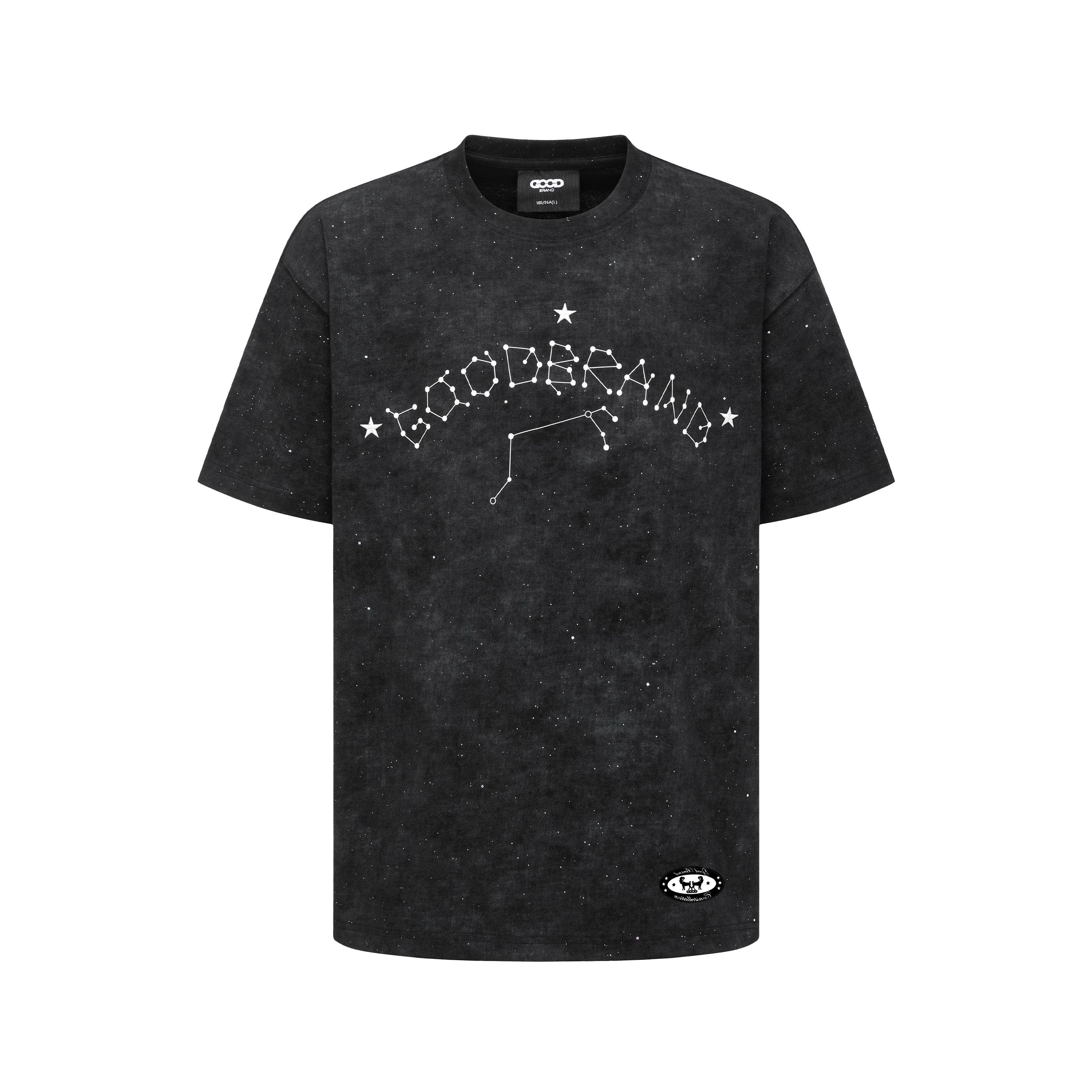 GB-GOODBRAND2025SSCOSMOSIS星座系列衬衫高级感水洗good短袖男子