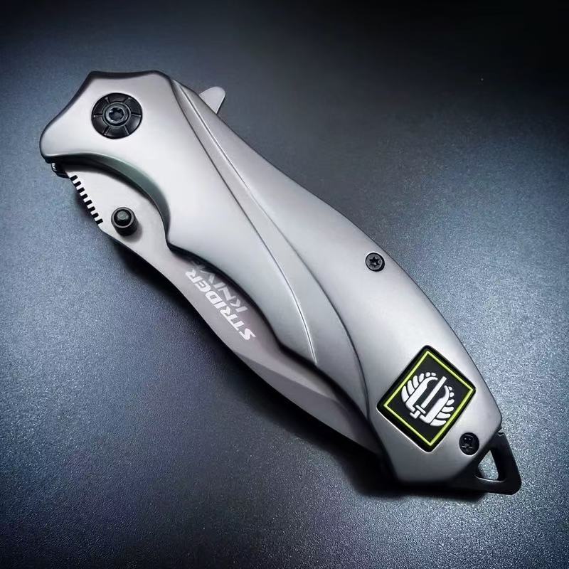 坦克户外多功能求生水果刀