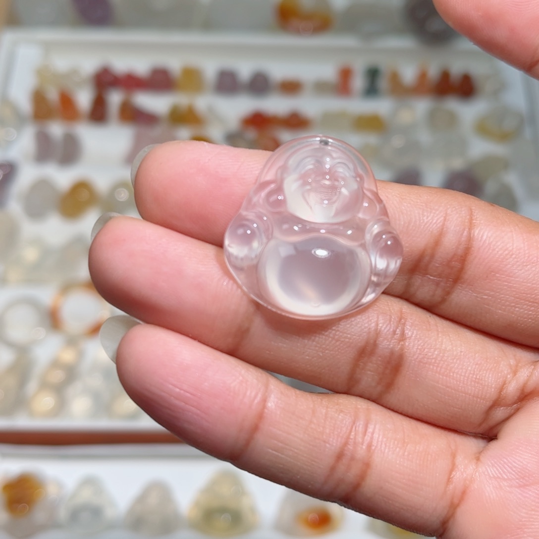 玛瑙/玉髓颈饰未镶嵌小***ɞ