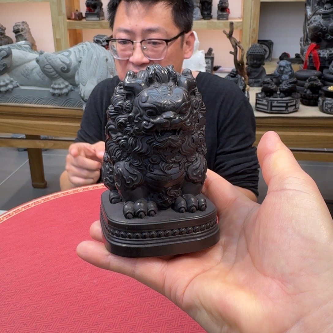 西安石晋錾石雕手工雕刻摆件