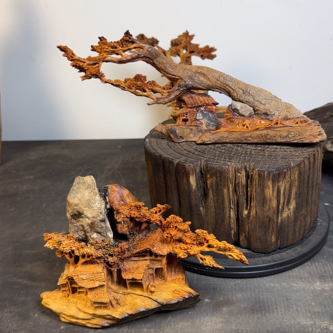 大****柏木（崖柏）山里人家