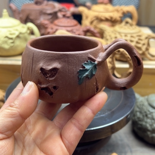 紫砂茶壶全手工制作