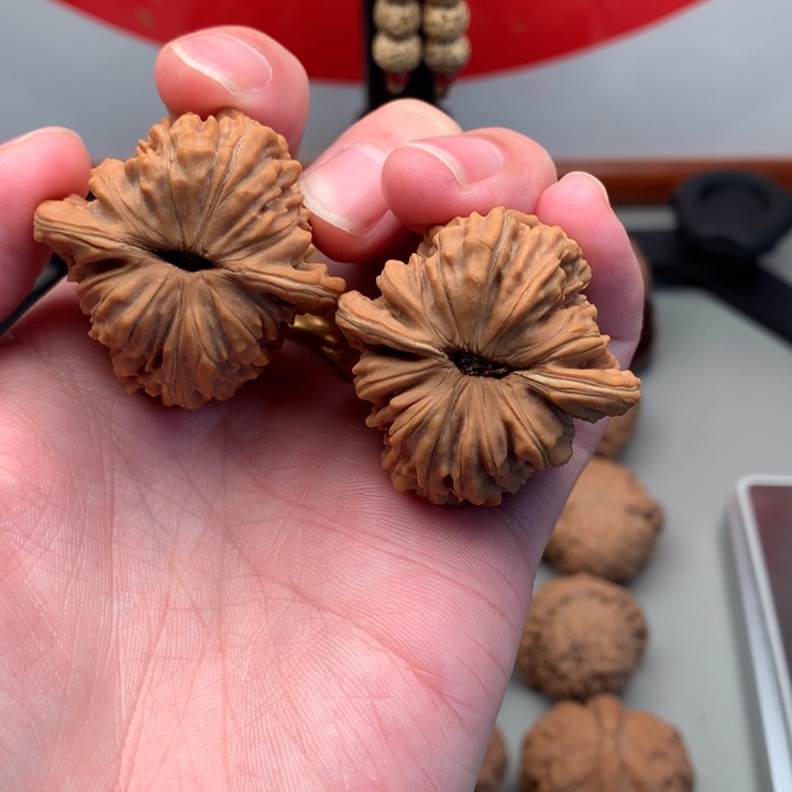 桃核吊坠余*38精品四座楼