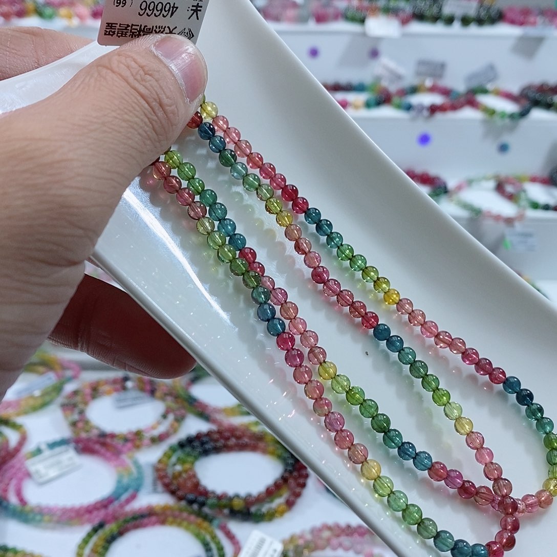 碧玺手链未镶嵌手链4