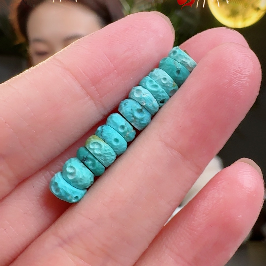 绿松石珠宝奇石未镶嵌