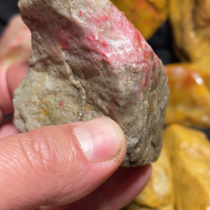 田黄石152克昌化鸡血石