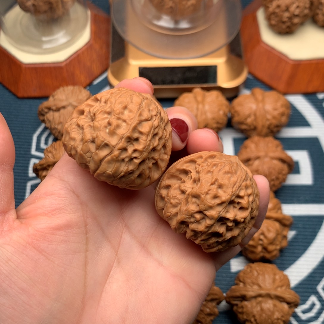 文玩核桃把件大团圆