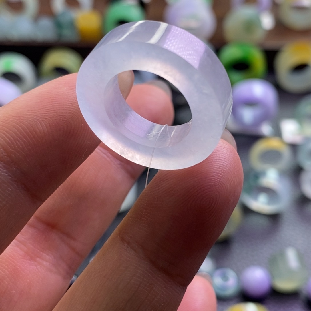 定制翡翠未镶嵌翡翠戒指9-12