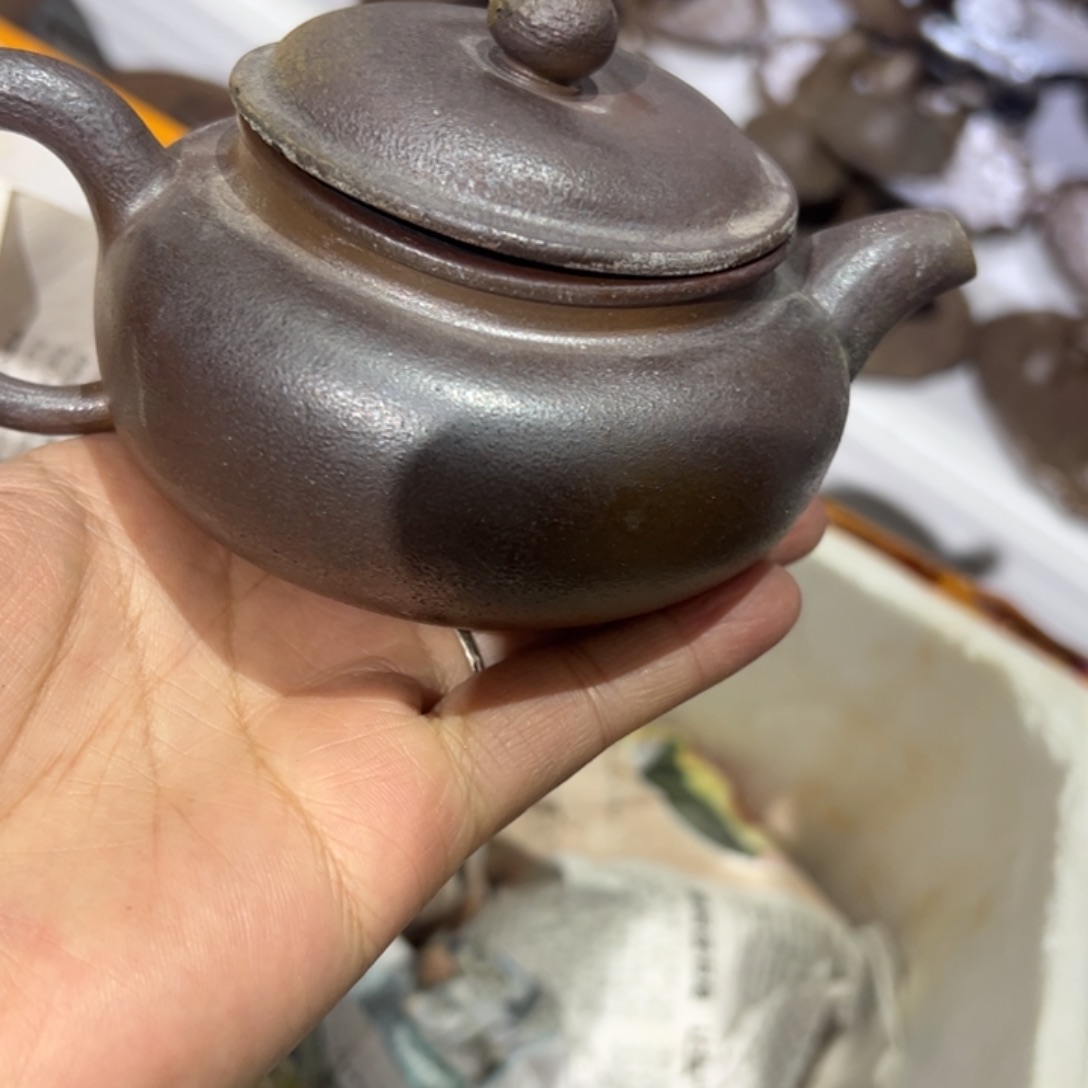 贵台龙窑柴烧茶壶144