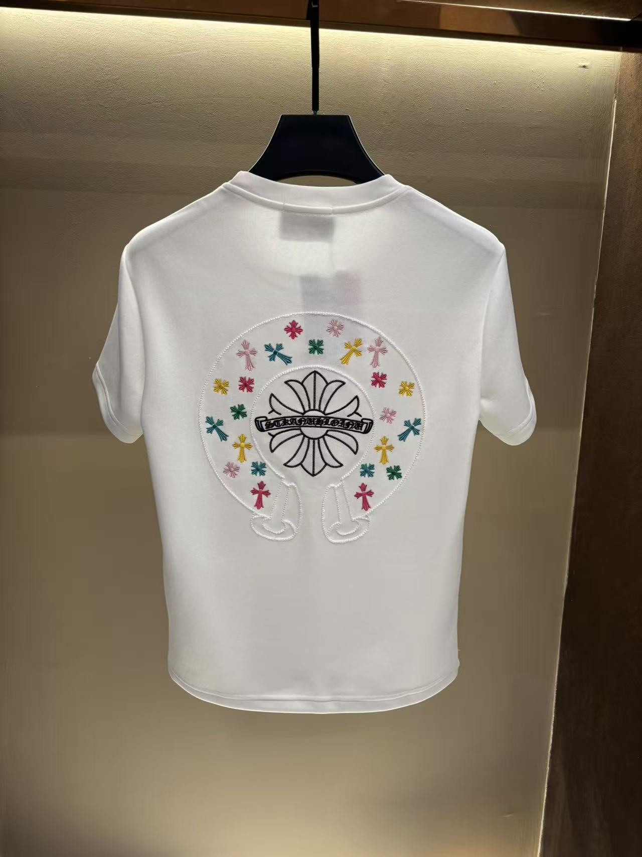 男士冬季新款轻奢休闲百搭修身时尚半袖K972