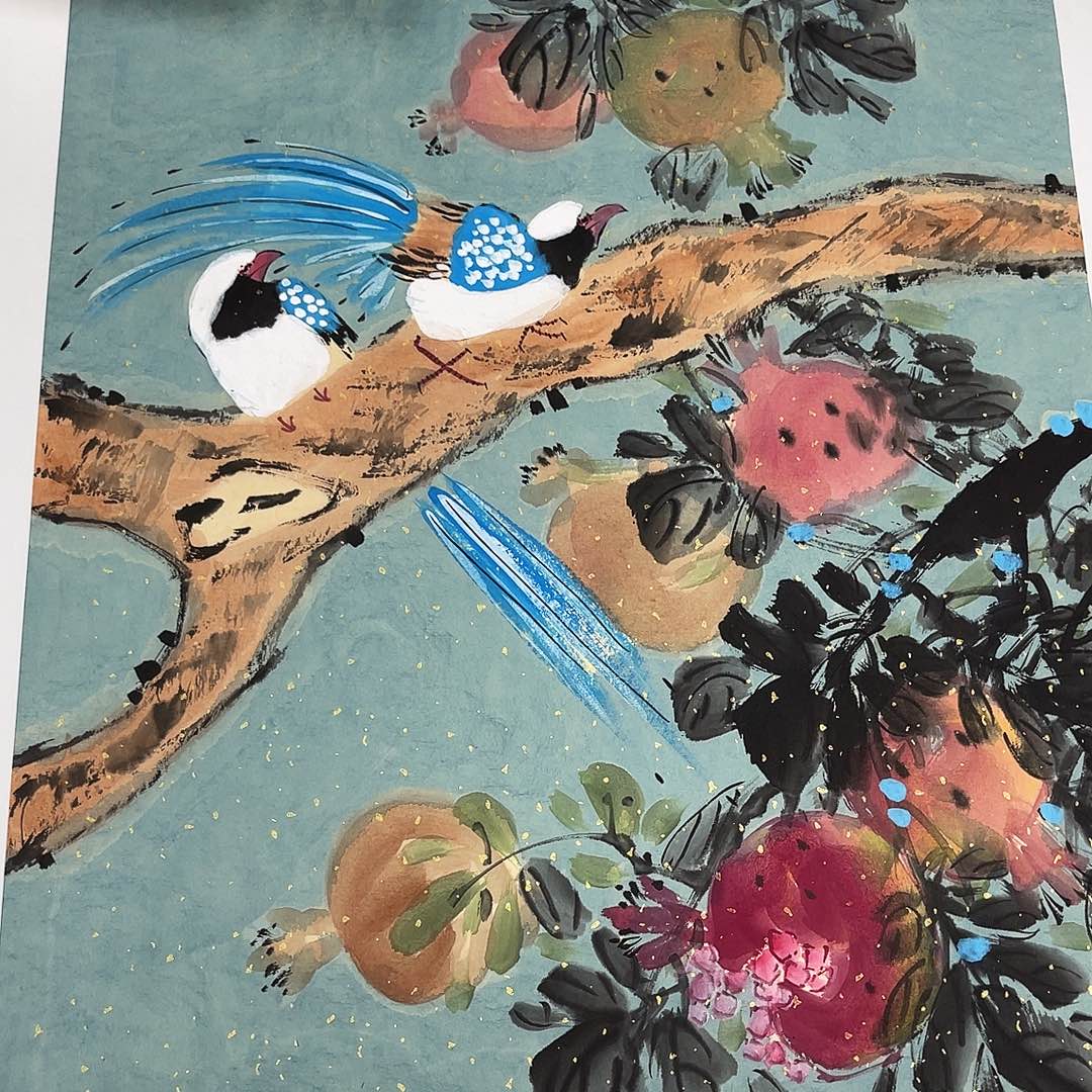 绘画韩江书画 天悦 蔡老师