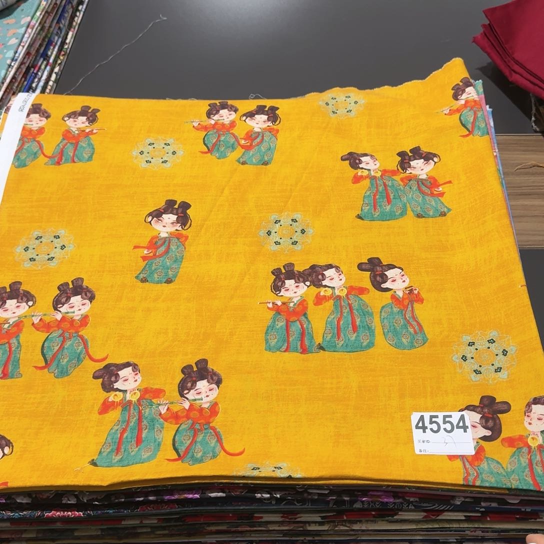 一米价纯棉平布1.1米宽果子布艺37