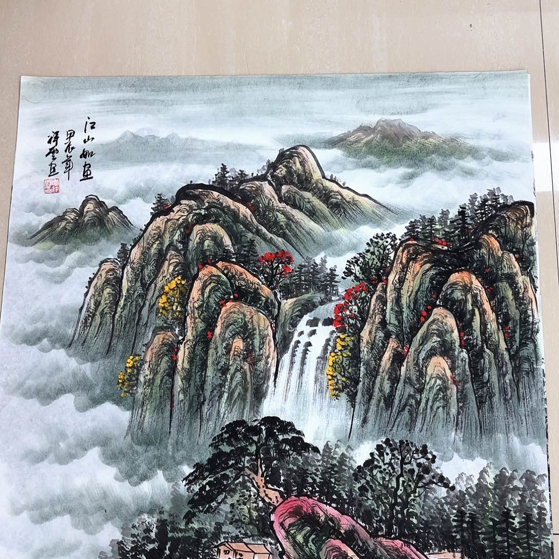 国画国画作品展。。。国画