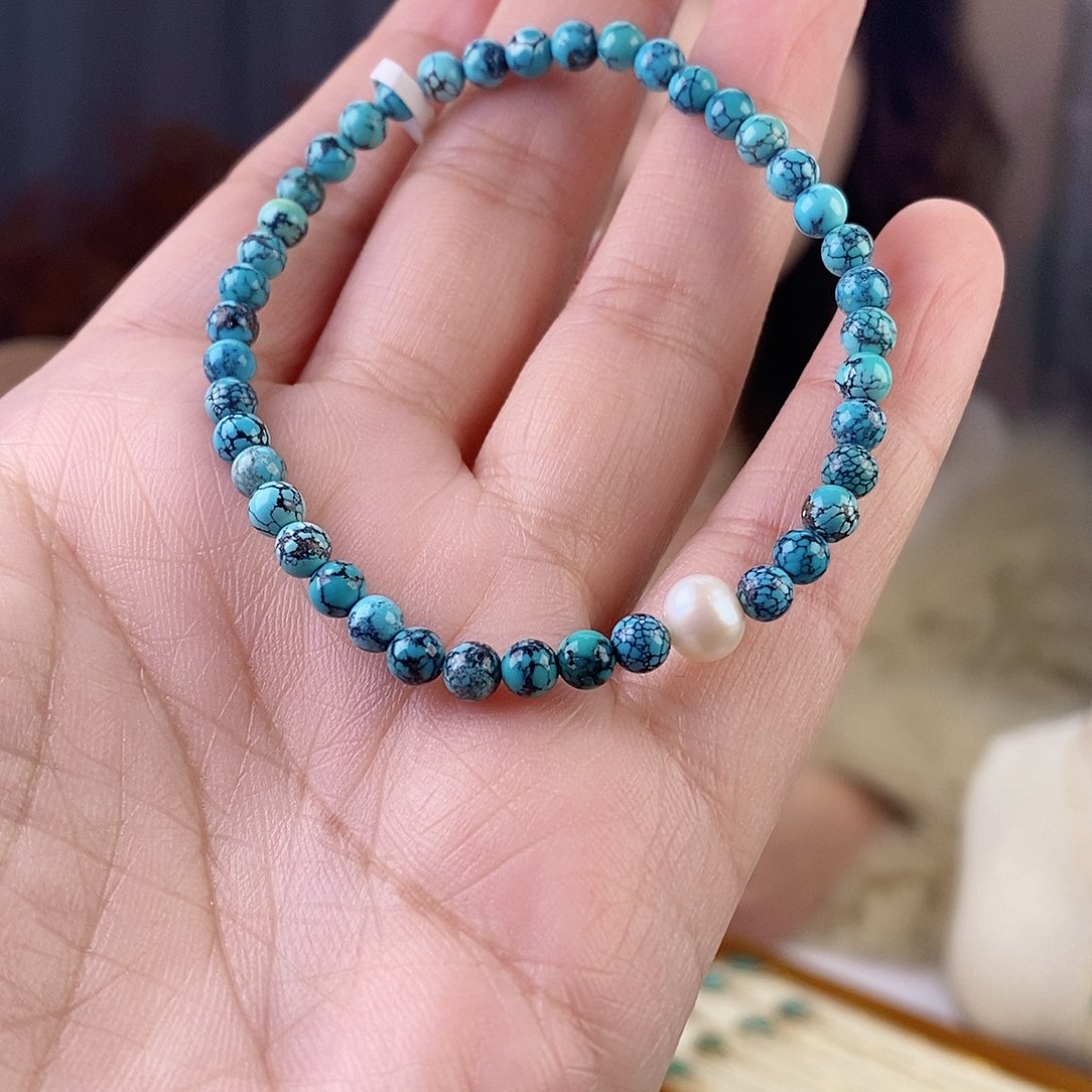 绿松石手链未镶嵌