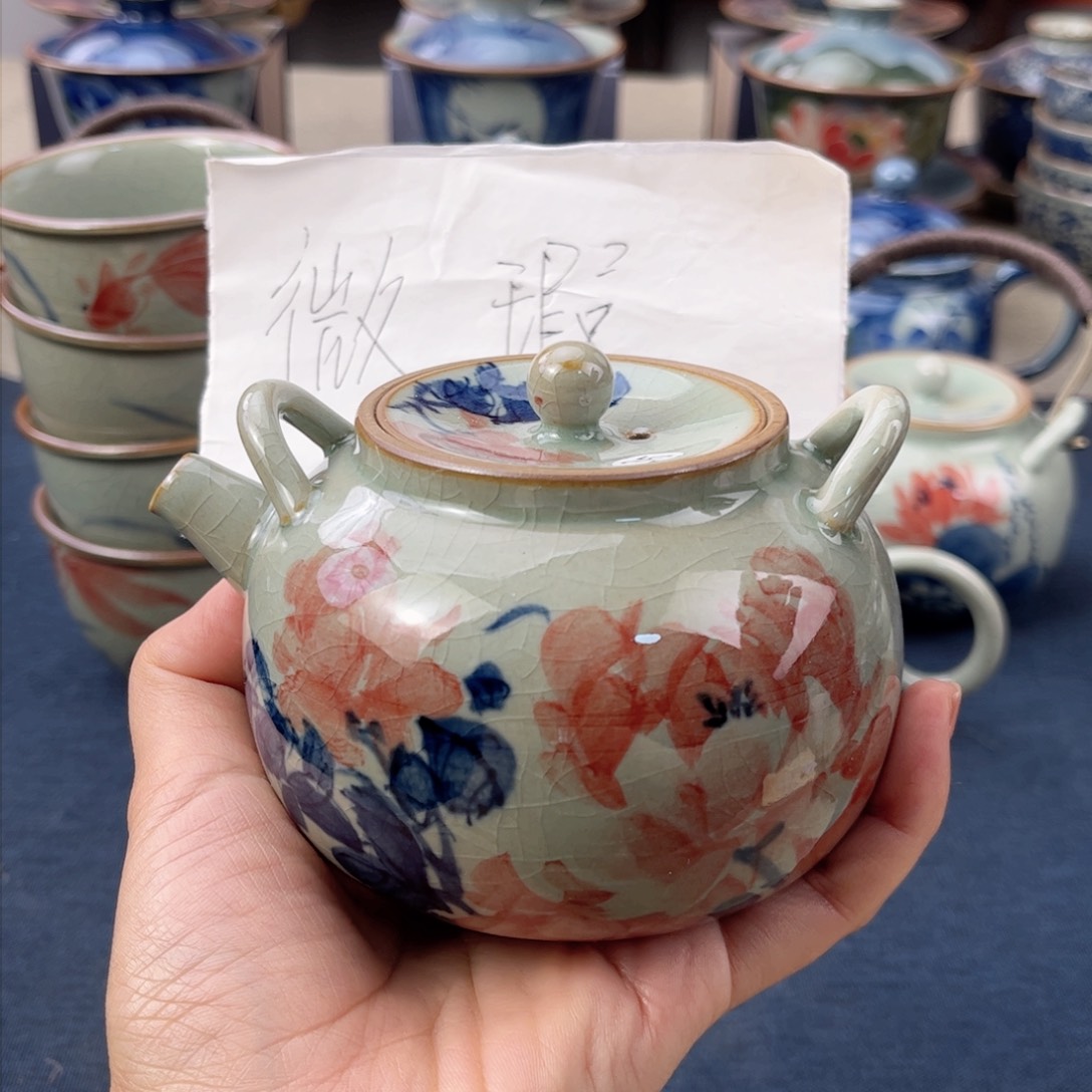 杯景德镇手绘手工茶具