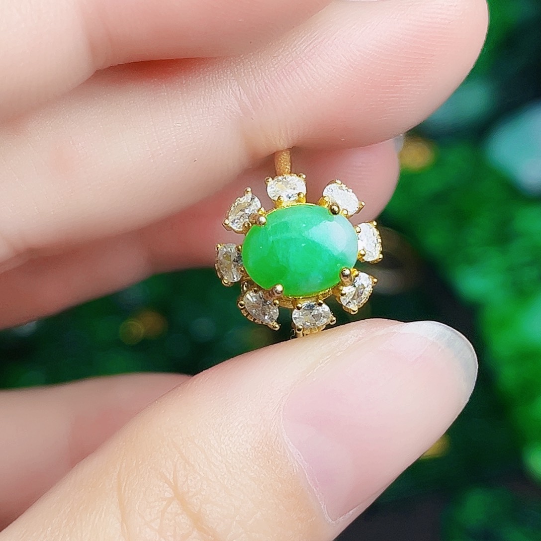 颈饰银S925镶嵌翡翠多样性