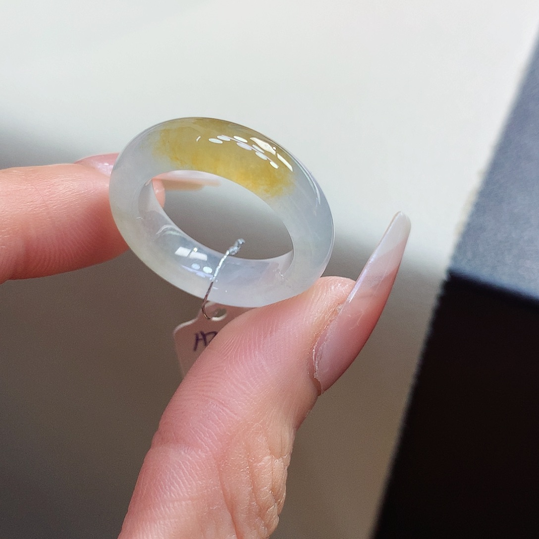 翡翠戒指未镶嵌17-18号