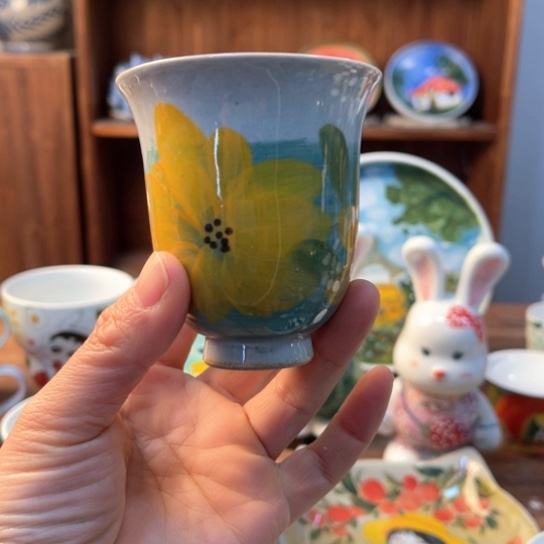 瓦当景德镇手绘陶瓷