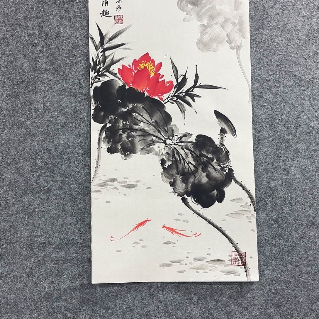 国画国画作品多次入选