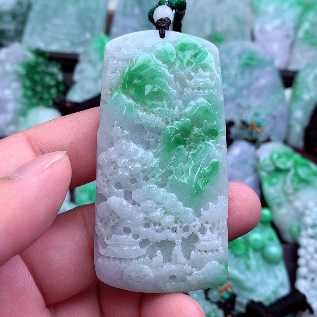 翡翠吊坠(不含链)未镶嵌