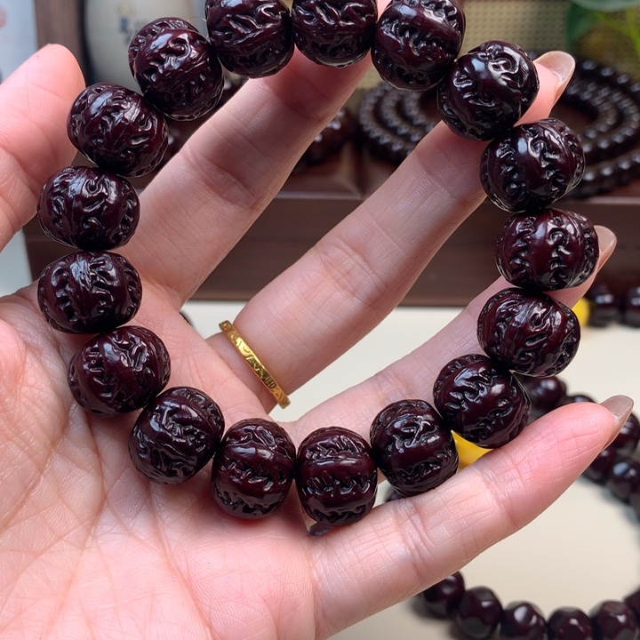 领***动手串/手链橄榄核猴头手串