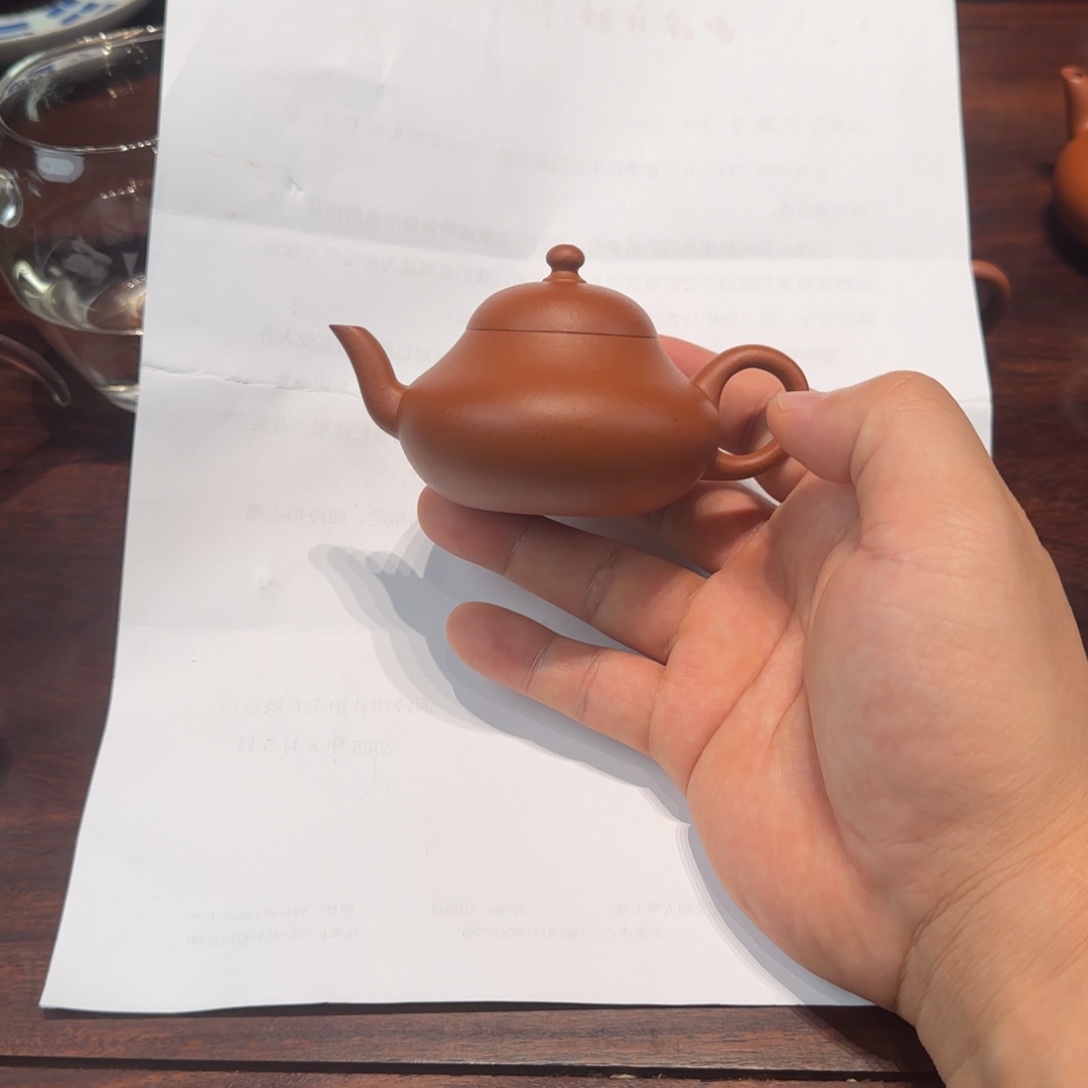 茶壶紫砂大彬梨形壶