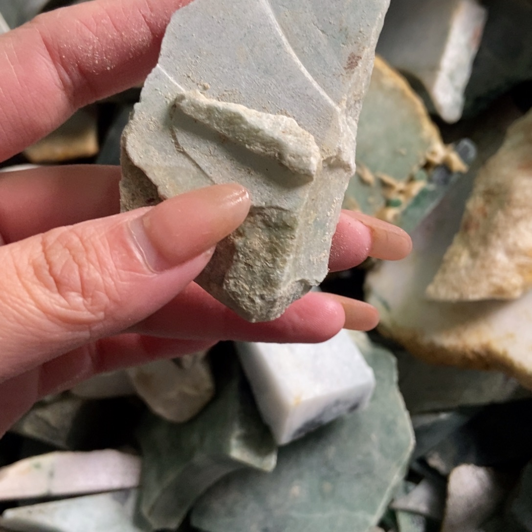 翡翠未镶嵌挂件天然翡翠