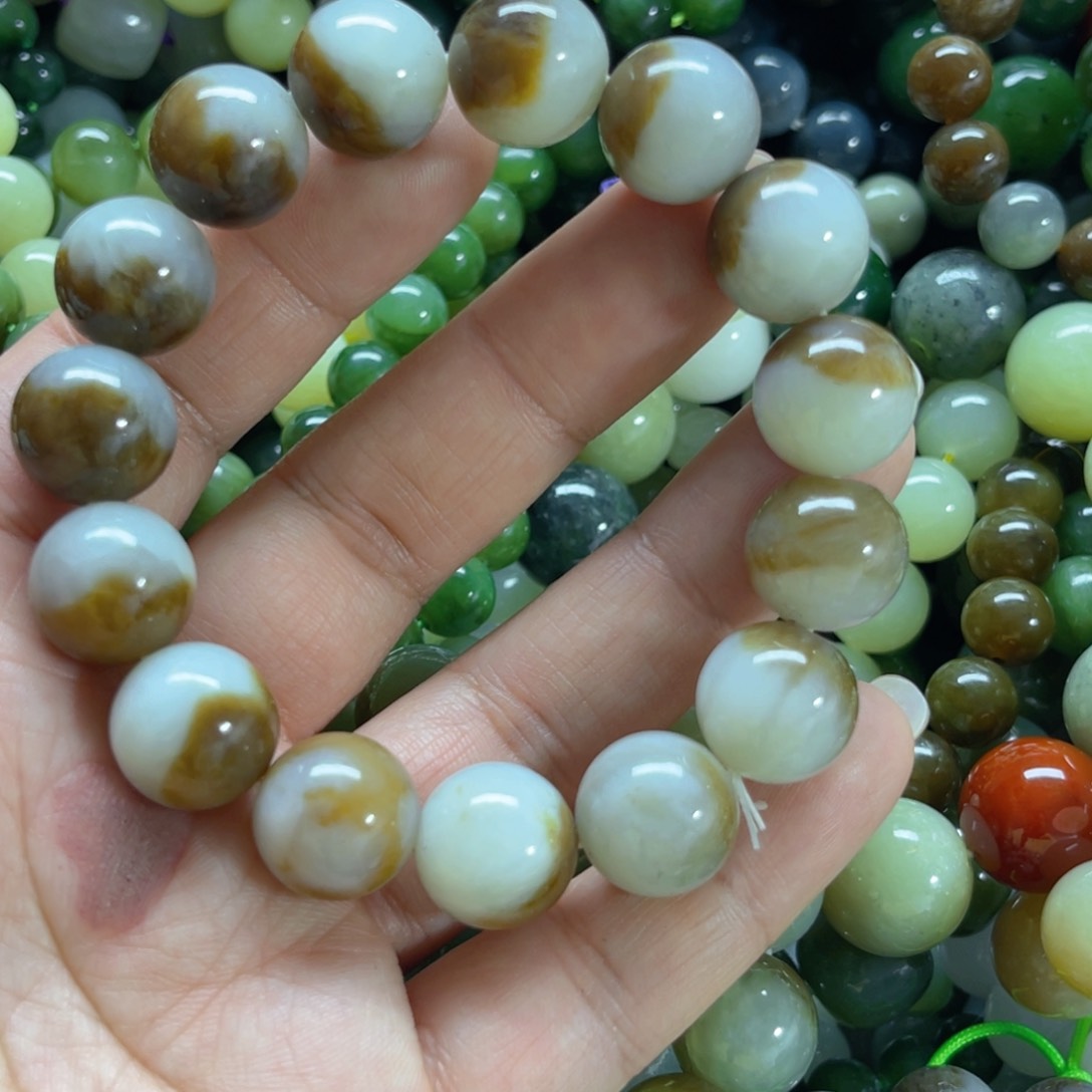 和田玉手链未镶嵌