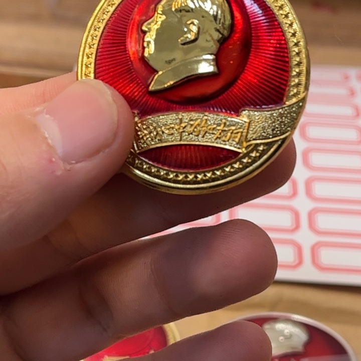 岸***M像章一一一一一高贵轻人
