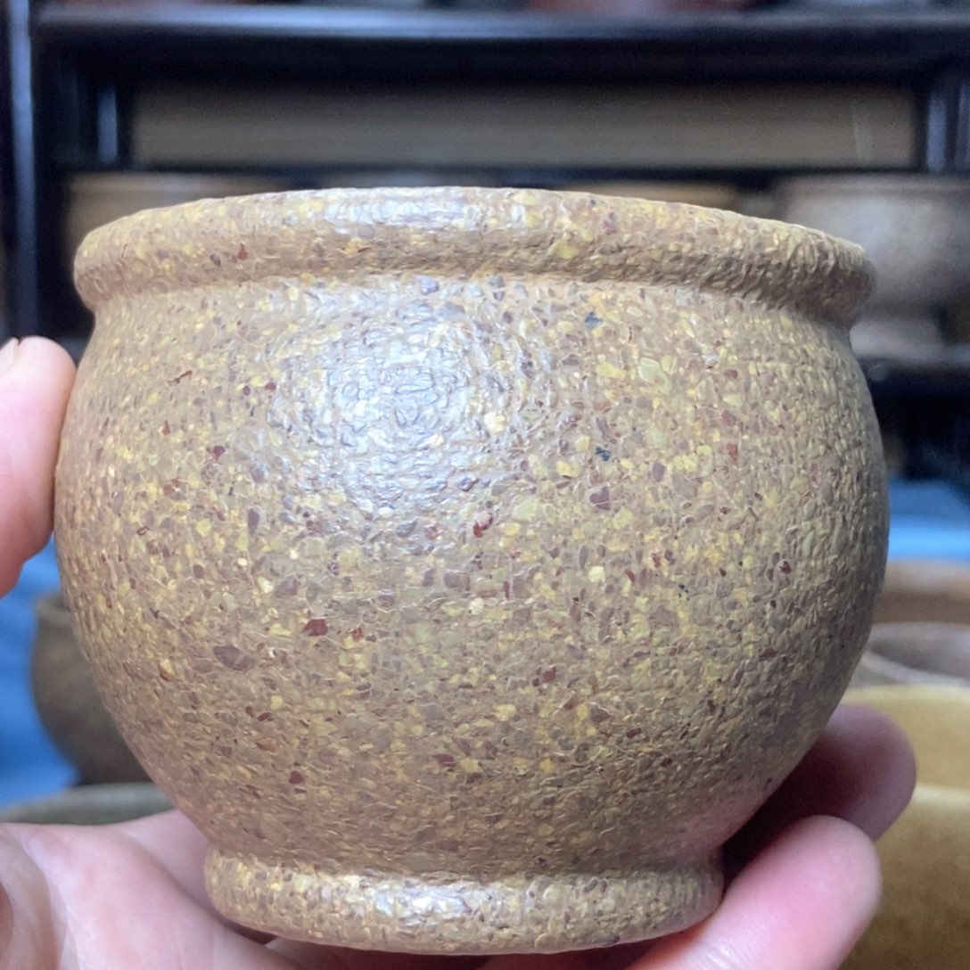 茶杯紫砂八目手工料半手工主人杯200毫升