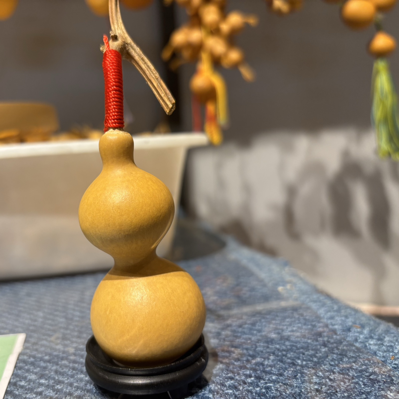 天然带龙头文玩小葫芦手把件可盘玩文玩葫芦珍品