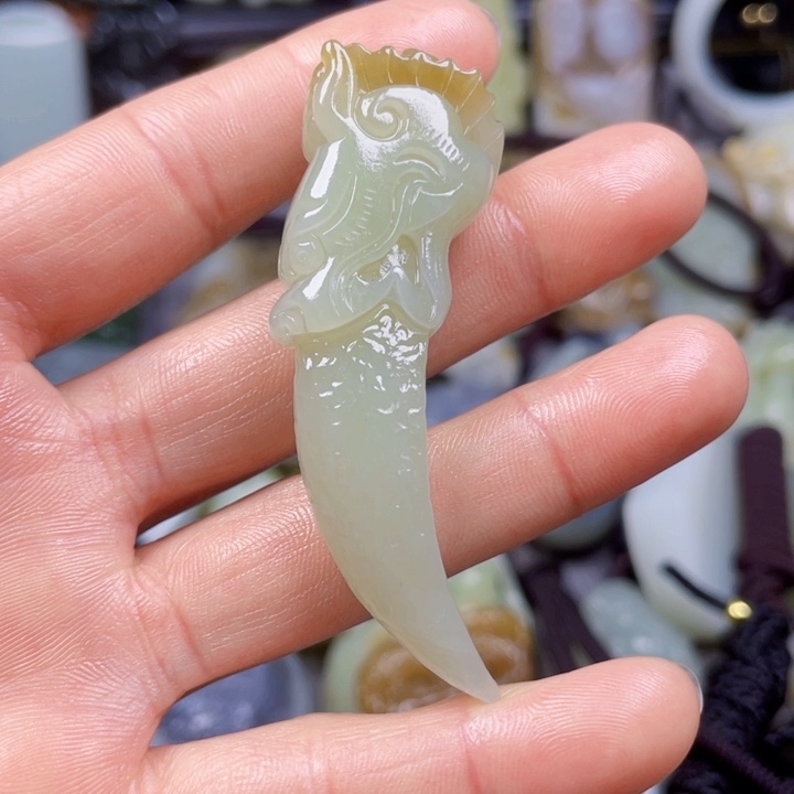 和田玉挂件未镶嵌