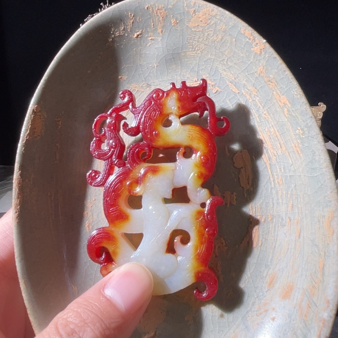 晴***？瓷器片456556瓷器制作工艺精湛