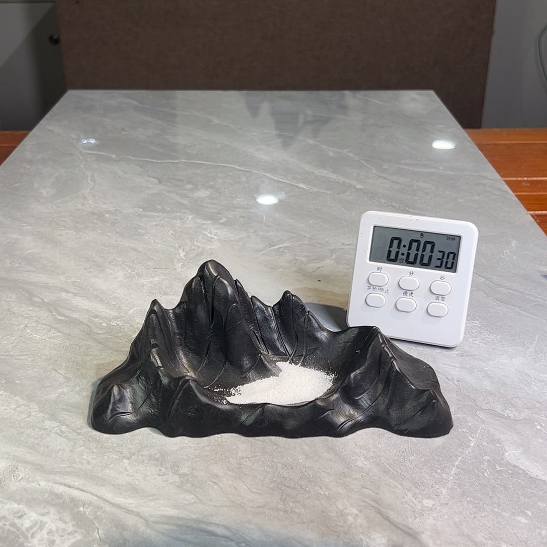 往***风灵璧奇石博览会摆件