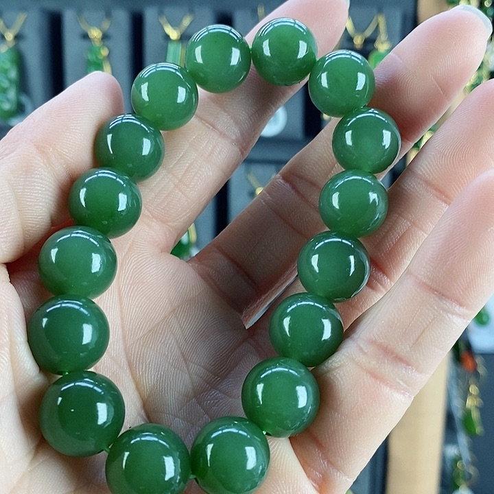 和田玉手串未镶嵌