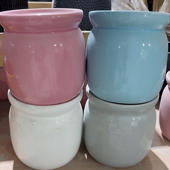 多肉绿植陶瓷花盆9.9包邮，有孔