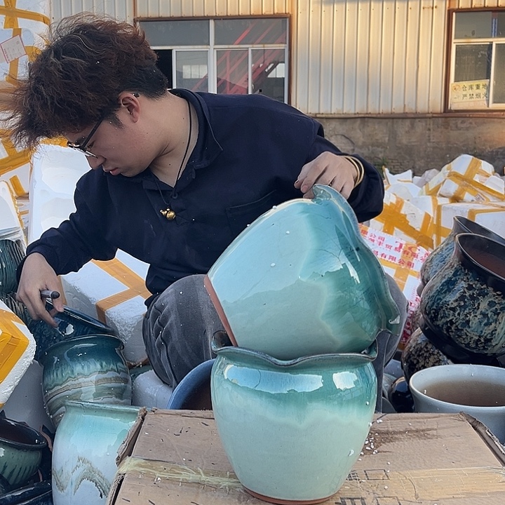 花盆紫砂宜兴紫砂 粗陶花盆