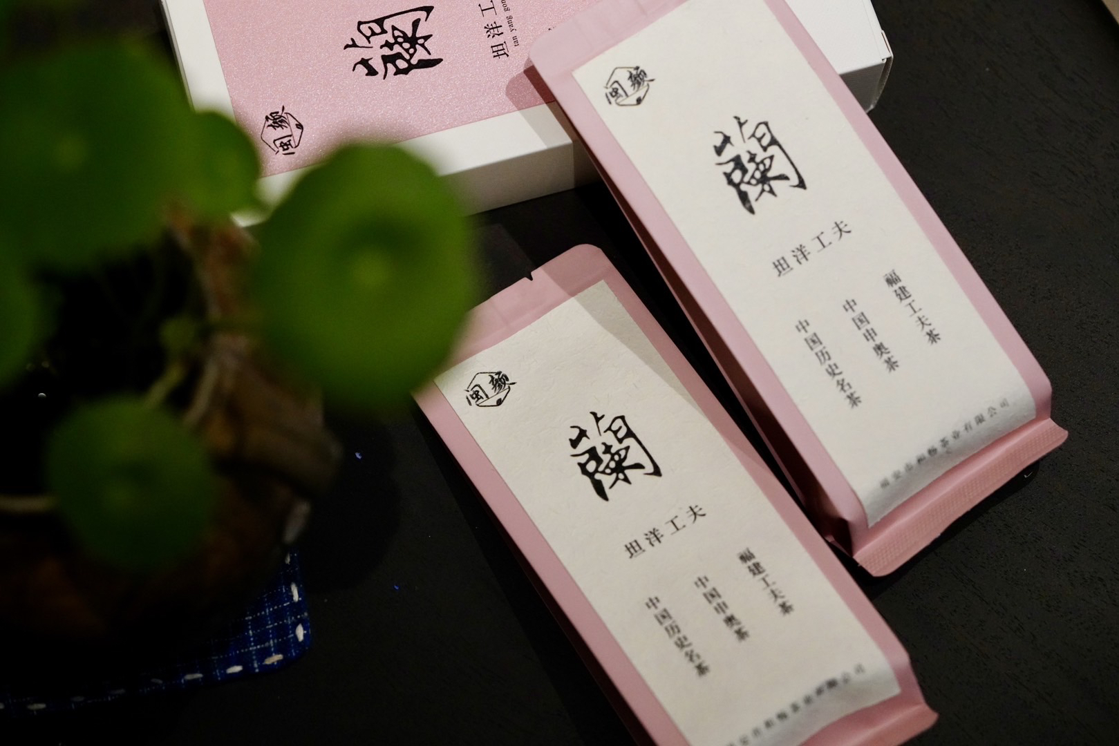 早春茶福安坦洋工夫基地一级红茶花果蜜兰香一盒两泡品鉴装