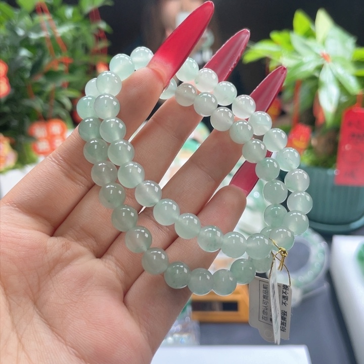 石英质玉手串未镶嵌一串福利180米