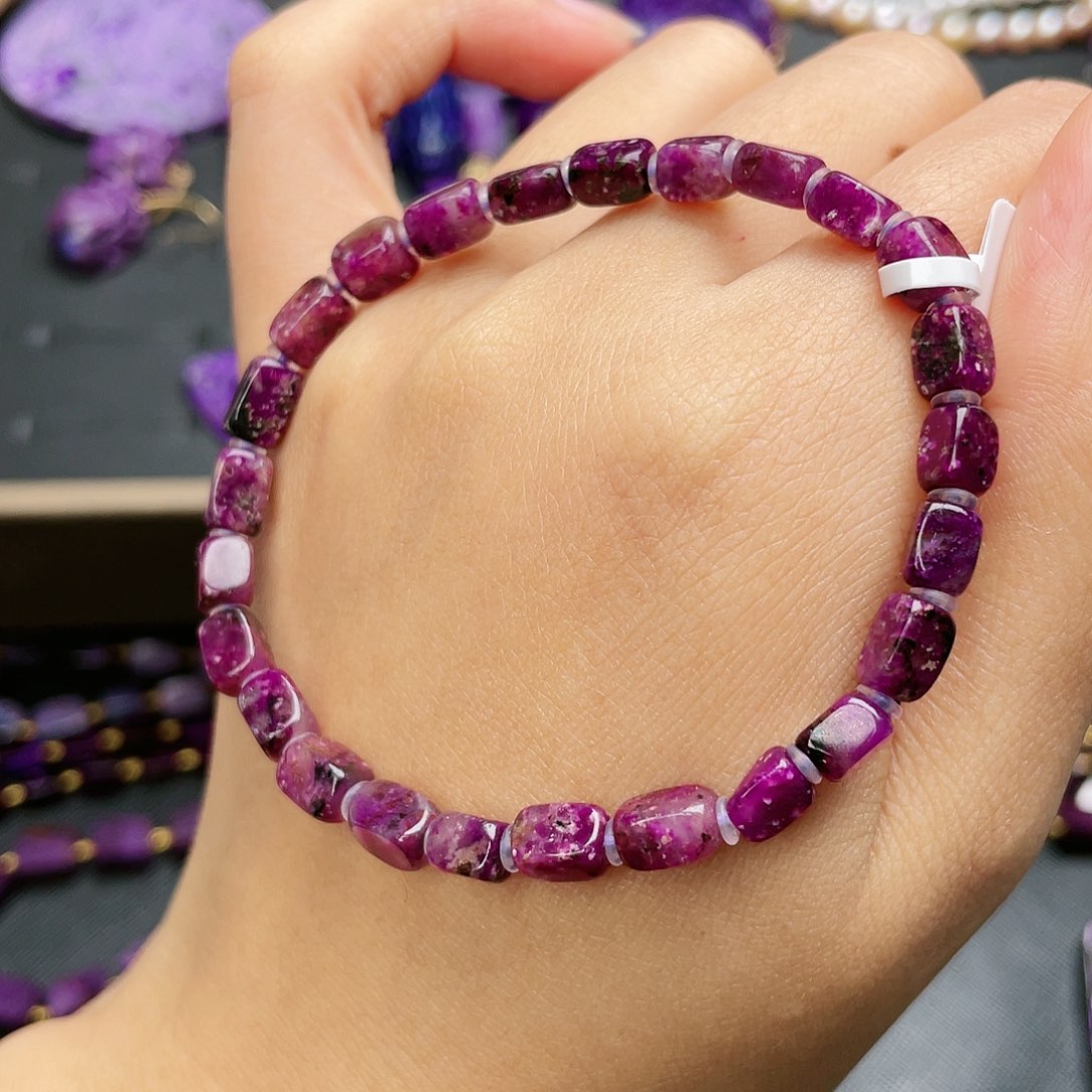 苏纪石（舒俱来）手链未镶嵌